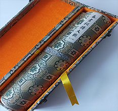 临渭书画装裱案例